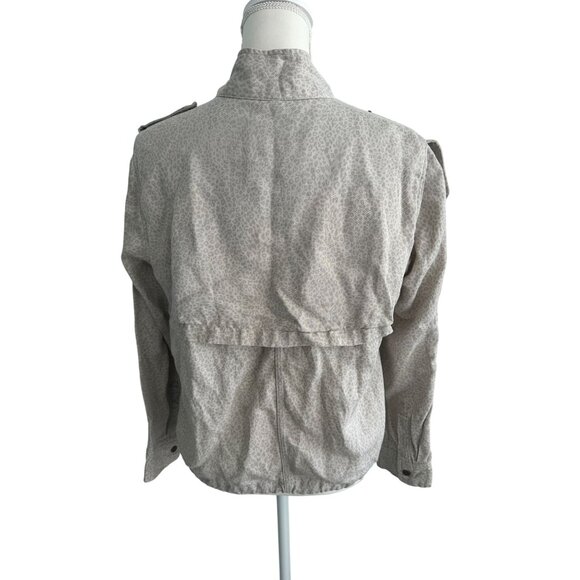 RAILS Leopard Print Button Drawstring Jacket Size Medium - Picture 10 of 10